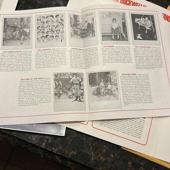 Norman Rockwell portfolio of 10 prints - Picture 2 of 3